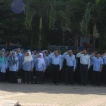 Peserta Upacara dari Lingkungan Dosen